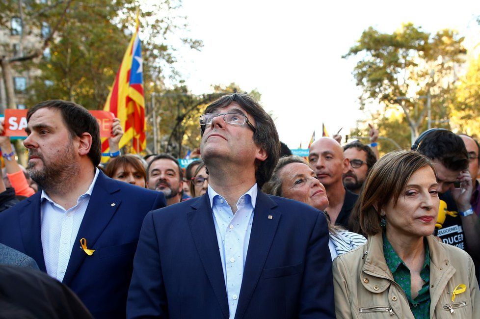 Katalánský prezident Carles Puigdemont
