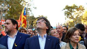 Katalánský prezident Carles Puigdemont