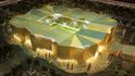 Fotbalové stadiony, které rostou v Kataru pro mistrovství světa.