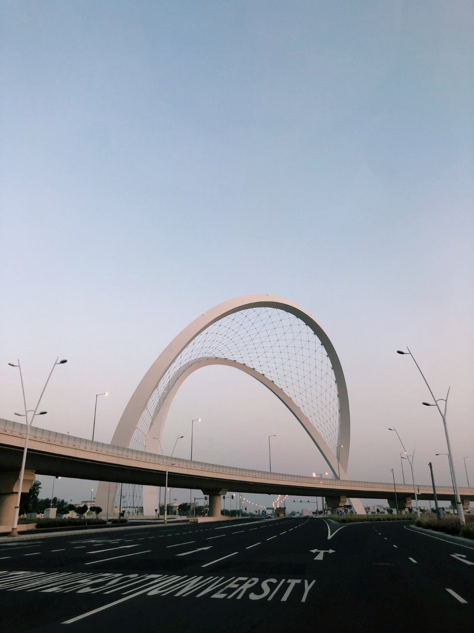 Hlavní město Kataru Dauhá (8. 6. 2020)