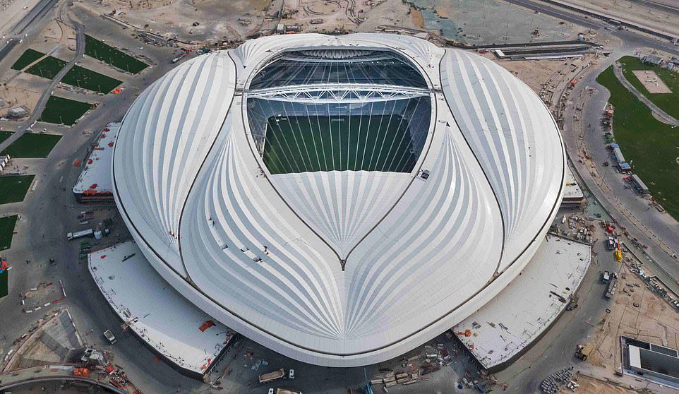 Některým lidem nový stadion v Kataru připomíná vaginu