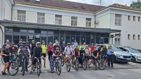 Cyklistický štrůdl má namířeno s Ústí nad Svinou do Helu, cílem je upozornit na sbírku.