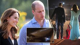 Kate a William v ohrožení: Cesta letadlem skončila nešťastně! Do cíle nedorazili