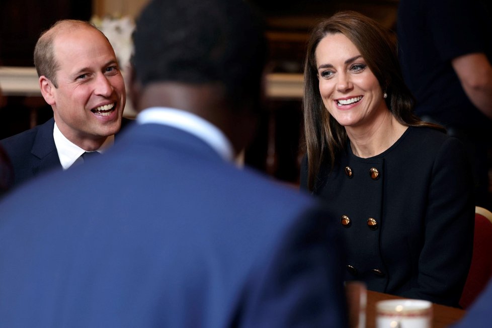 Kate a William navštívili radnici Windsor Guildhall, aby poděkovali zaměstnancům.