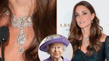 Královna si usmiřuje vévodkyni Kate: Diamantový náhrdelník nedozírné ceny!