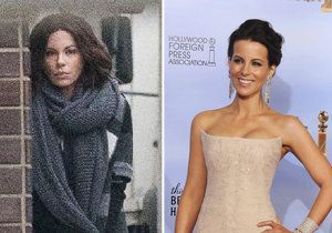 Kate Beckinsale natáčí nejnovější díl ságy Underworld v Praze.