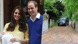 Útěk na venkov! William a Kate prchli z Londýna i s Georgem a malinkou Charlotte