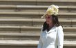 Vévodkyně Kate a princezna Charlotte na svatbě prince Harryho a Meghan Markleové (květen 2018)