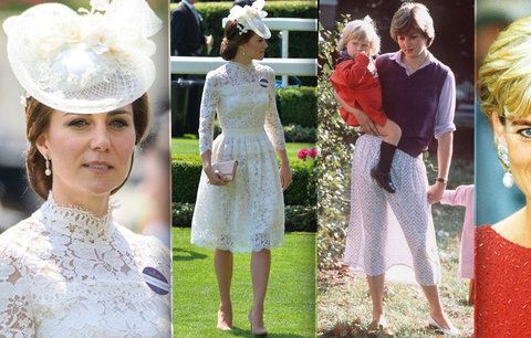 Vévodkyně Kate odhalila štíhlé nožky: Průsvitná jako Diana!