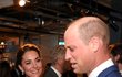 Slavnostní recepce na COP26 v Glasgow: Britský princ William s manželkou Kate (1.11.2021)