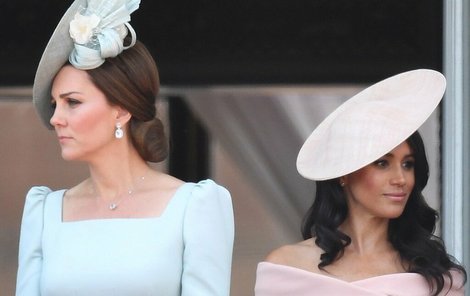 Kate Middleton a Meghan Markle