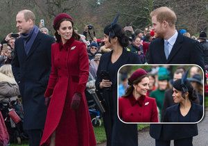 Odborníci na řeč těla promluvili: Kate s Meghan se snaží až moc!