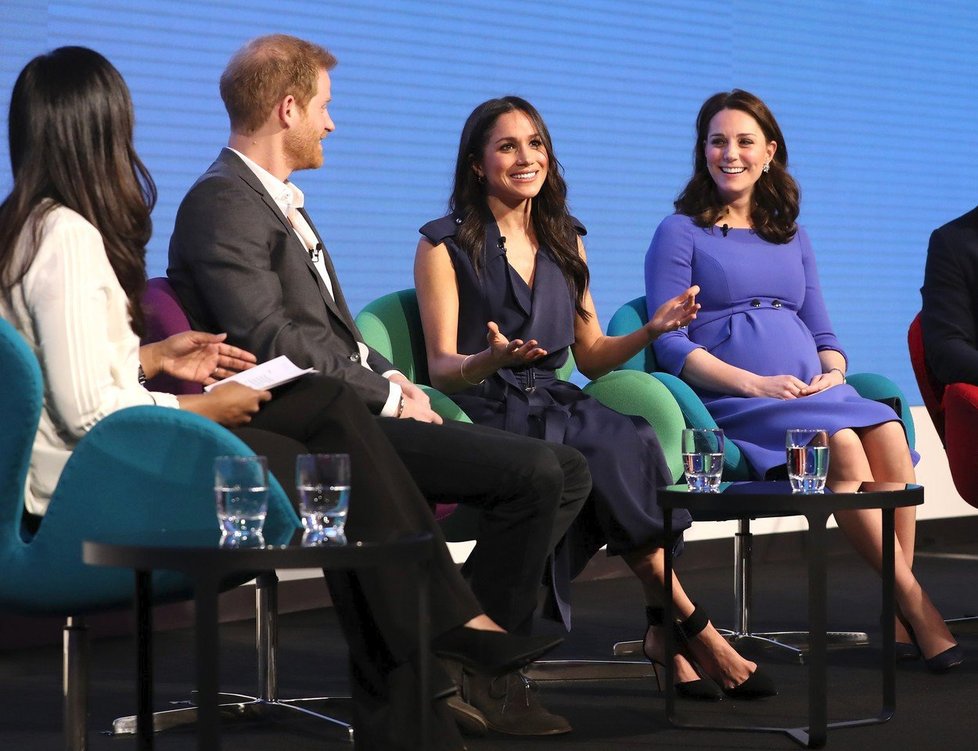 Meghana Kate Middleton poprvé spolu