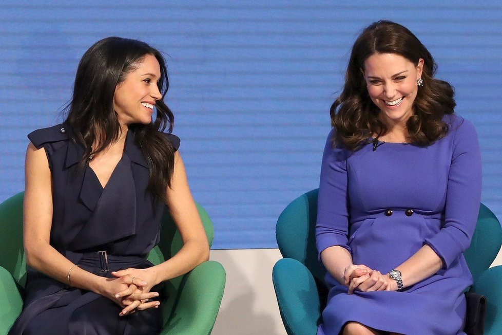 Vévodkyně Kate a Meghan Markle se doplňovaly