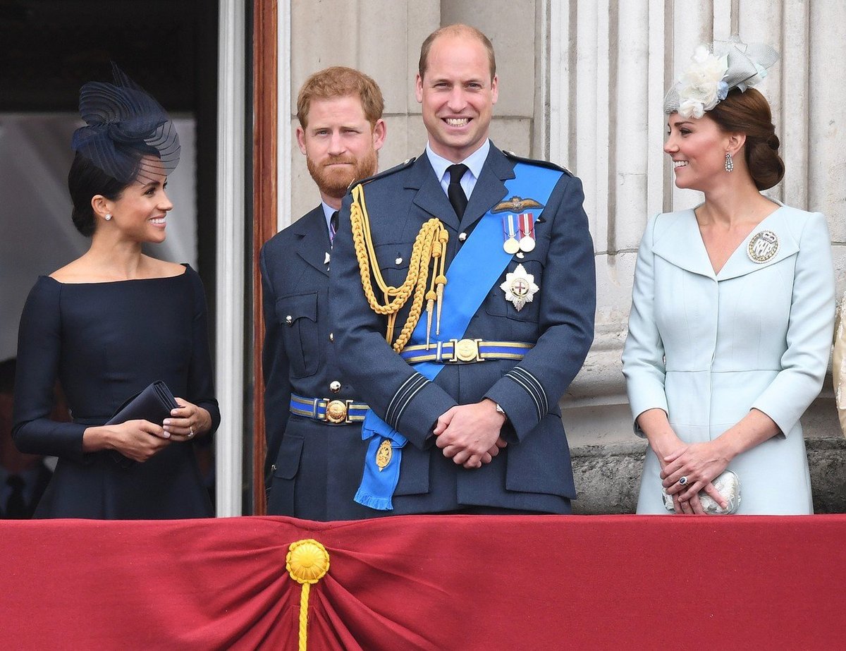 Harry, Meghan, William a Kate