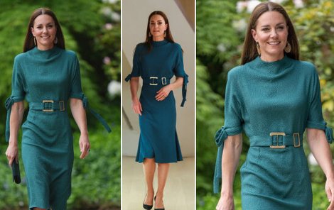 Kate Middleton na předávání cen za design