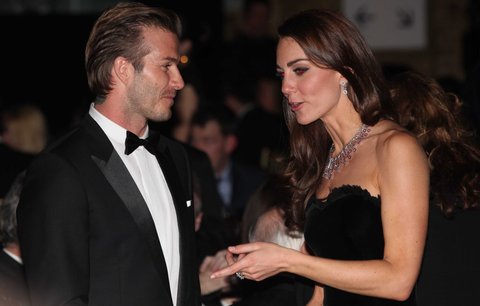 David Beckham flirtoval s Kate: Máte krásný úsměv...