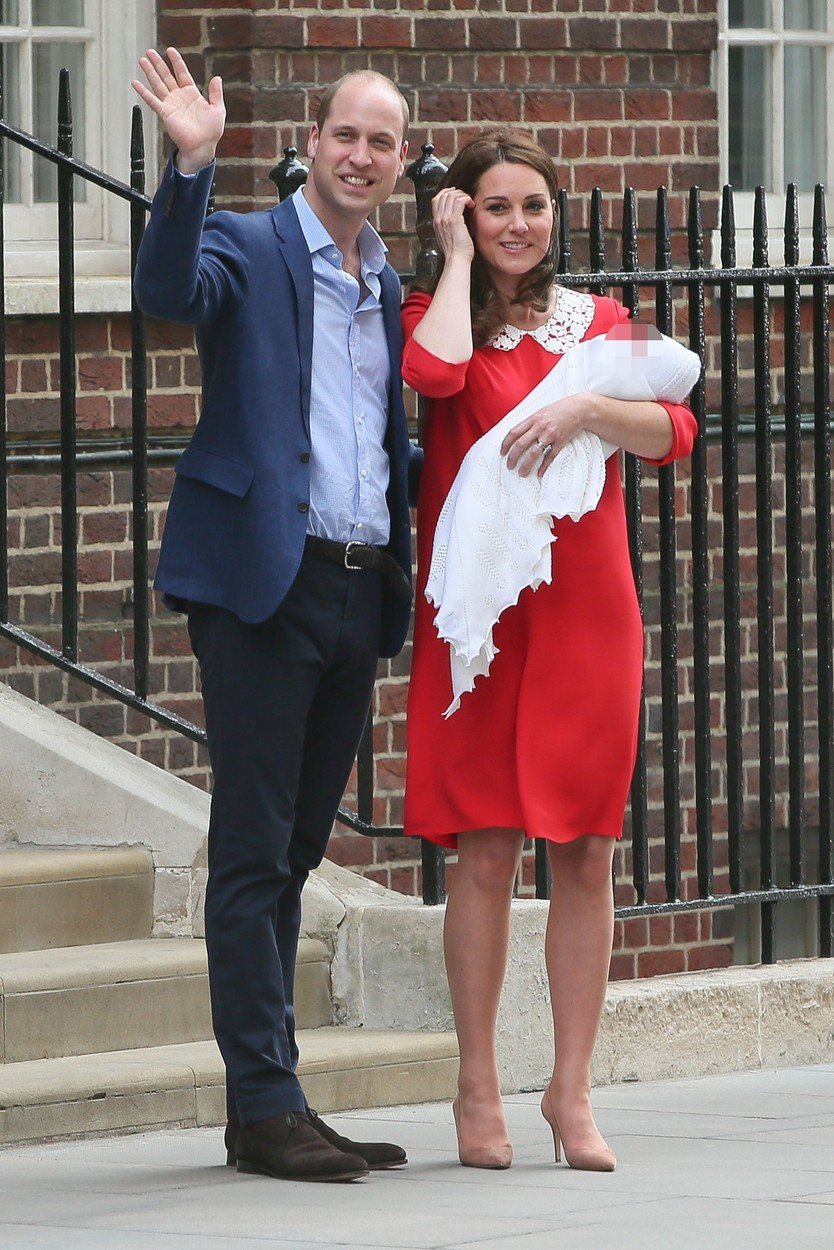 William s vévodkyní Kate.