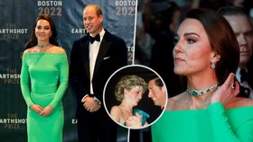 Princezna z Walesu znovu ikonou: Eko Kate z půjčovny! A slavný šperk