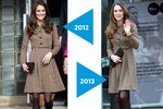 Kate Middleton si vyrazila ve stejném outfitu jako v únoru 2012.