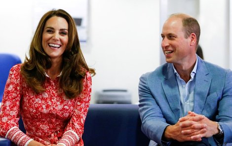 Kate Middleton a princ William v London Bridge Jobcentre