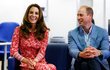 Kate Middleton a princ William v London Bridge Jobcentre