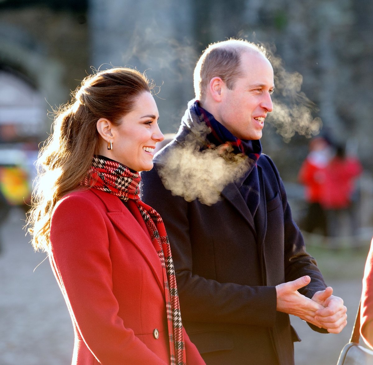 Kate Middleton a princ William na turné napříč Británií