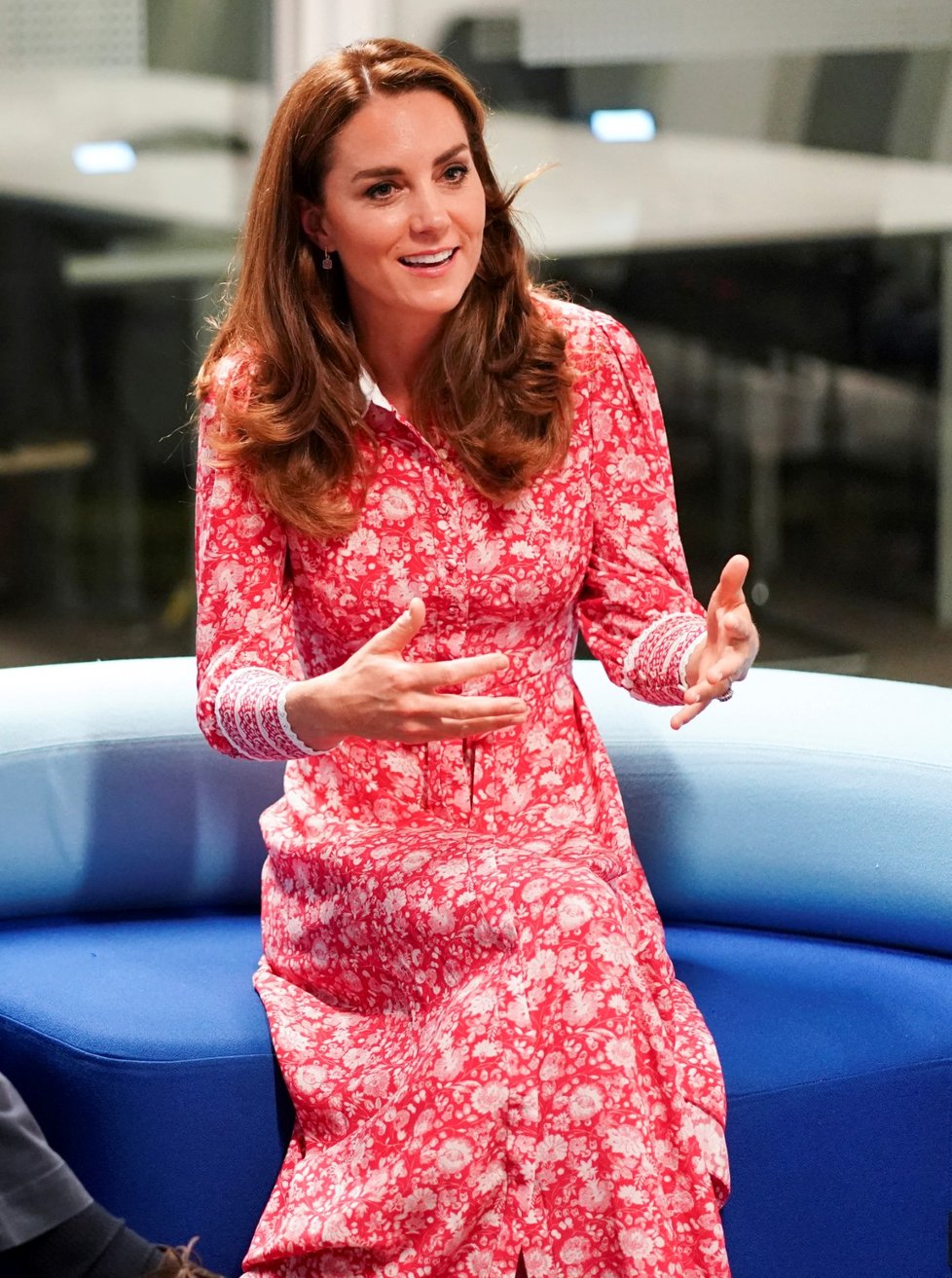 Kate Middleton a princ William v London Bridge Jobcentre