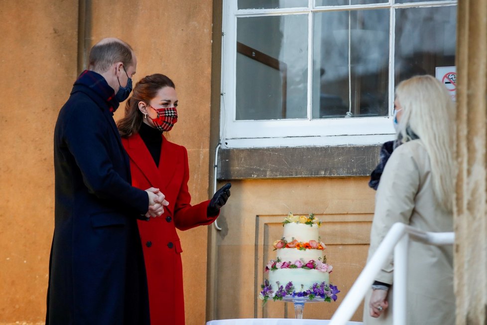 Kate Middletonová a princ William na turné napříč Británií