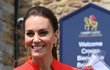 Kate a William s dětmi na návštěvě v Cardiffu