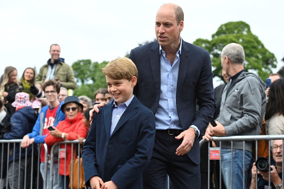 Kate a William s dětmi na návštěvě v Cardiffu