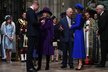 William, Kate, Charles a Camilla navštívili speciální bohuslužbu ke Dni Commonwealthu.