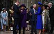 William, Kate, Charles a Camilla navštívili speciální bohuslužbu ke Dni Commonwealthu.