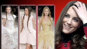 Inspiruje se Kate při navrhování svých svatebních šatů kolekcí, kterou Sarah představila pro jaro/léto 2011?