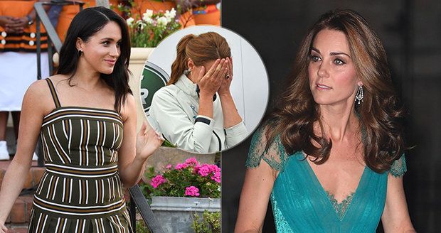 Kate Middletonová se nervově zhroutila! Může prý za to sobecká Meghan