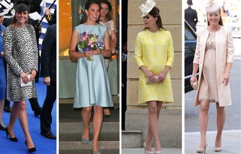 Nejkrásnější těhotenské outfity Kate Middleton: Bude je opět nosit?