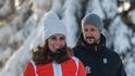 Kate Middleton ve sportovní bundě Kjus