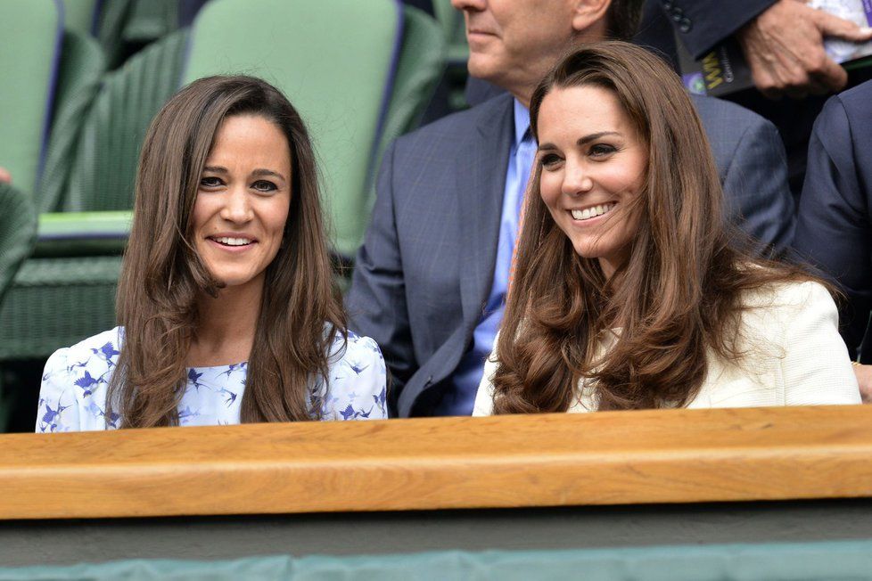 Pippa Middleton se starší sestrou, vévodkyní Kate