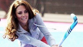 Kate a její branky, body, vteřiny: Vévodkyně má styl i při hokeji