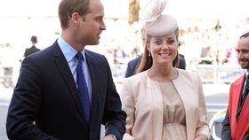 Kate a William čekají královského potomka každou chvíli