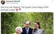 Vévodové z Cambridge popřáli Alžbětě k narozeninám