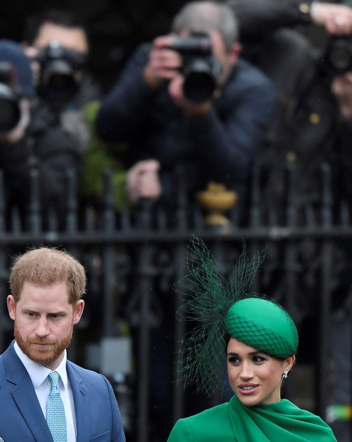 Vévodkyně Meghan a princ Harry.