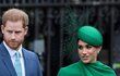 Kate Middletonová, princ William, Meghan Markleová a princ Harry na oslavách Dnu Commonwealthu