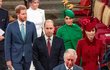 Kate Middleton, princ William, Meghan Markle a princ Harry na oslavách Dnu Commonwealthu
