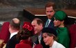 Kate Middleton, princ William, Meghan Markle a princ Harry na oslavách Dnu Commonwealthu