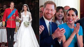 Vévodové ze Sussexu popřáli Kate a Williamovi k výročí svatby