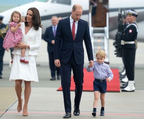 Královská rodina princ William a Kate a jejich děti