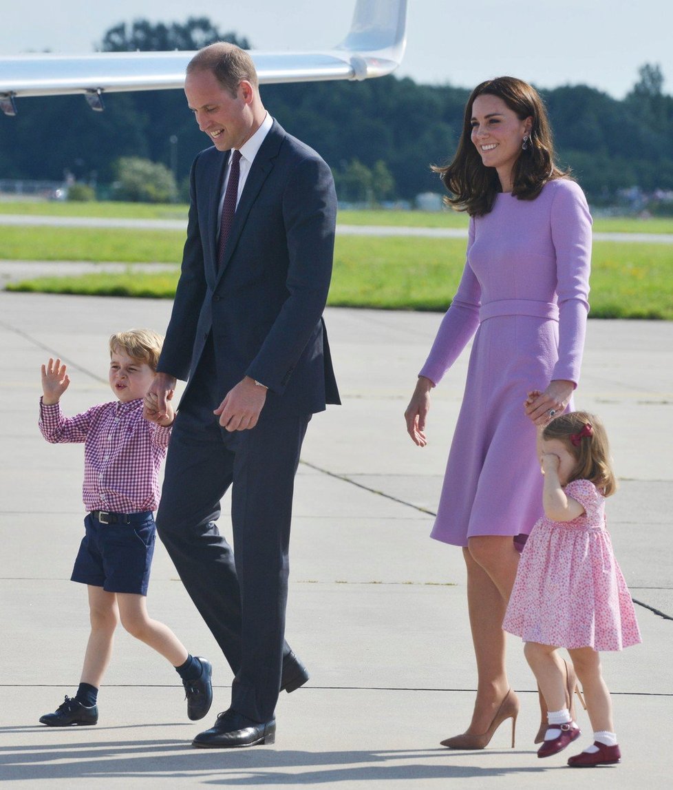 Kate, William a jejich dvě děti