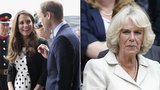 V královské rodině to vře: Kate porodí koncem týdne, míní Camilla