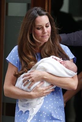 Kate se svým synem Georgem.
